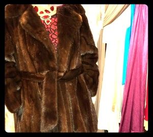 Mink coat